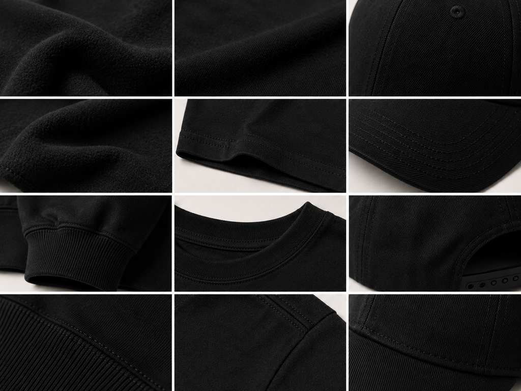DISCIPLINED Heavyweight Hoodie fabric texture detail