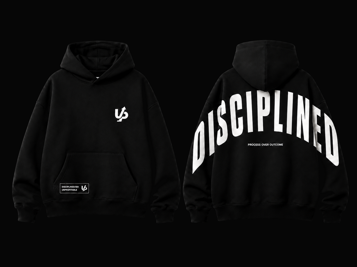 DISCIPLINED Heavyweight Hoodie ecommerce product card view