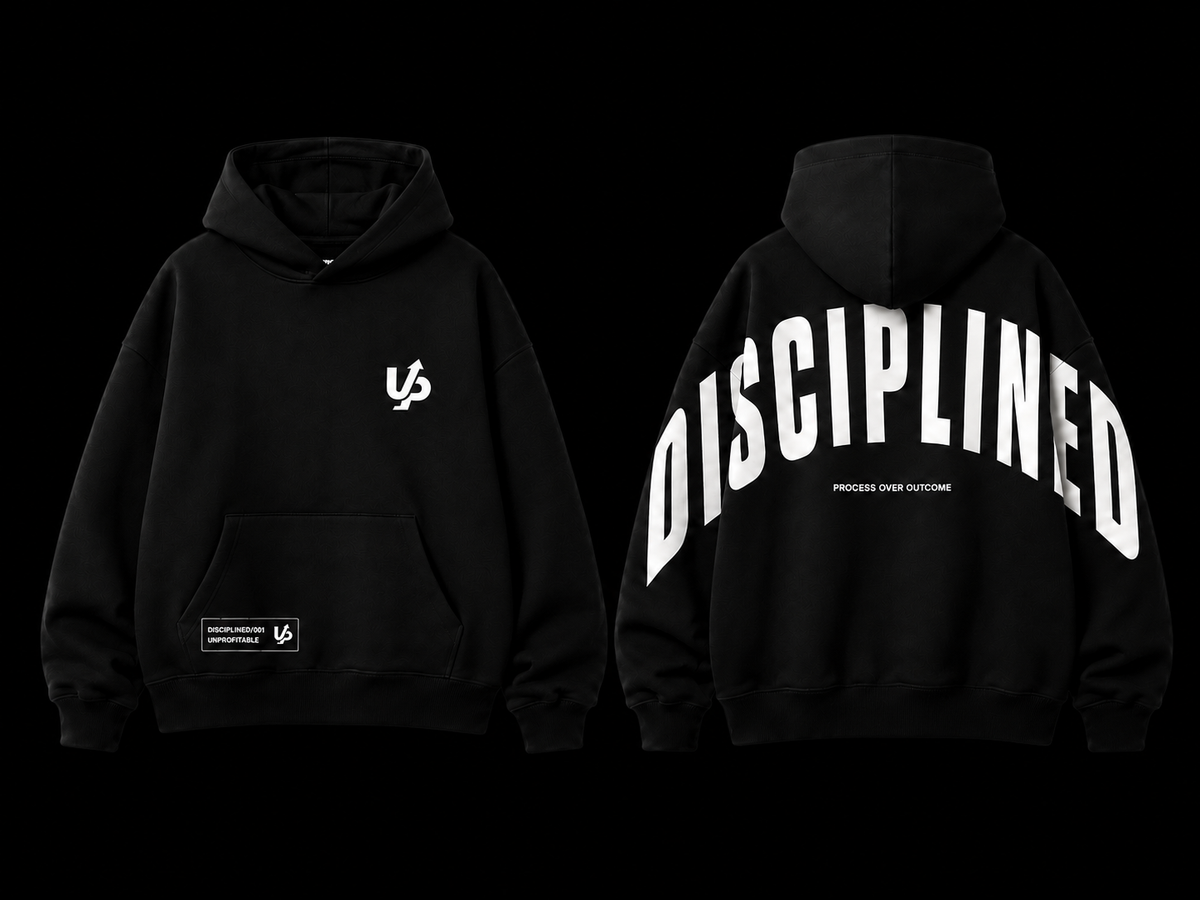 DISCIPLINED Heavyweight Hoodie full product views