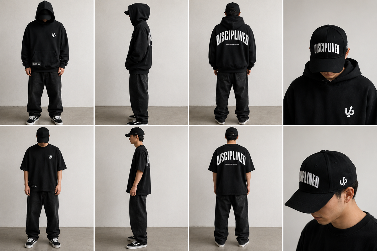 DISCIPLINED Structured Hat on-body fit reference