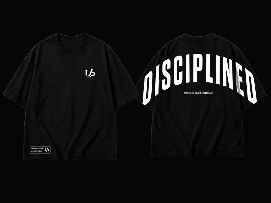 DISCIPLINED Oversized Tee ecommerce product card view