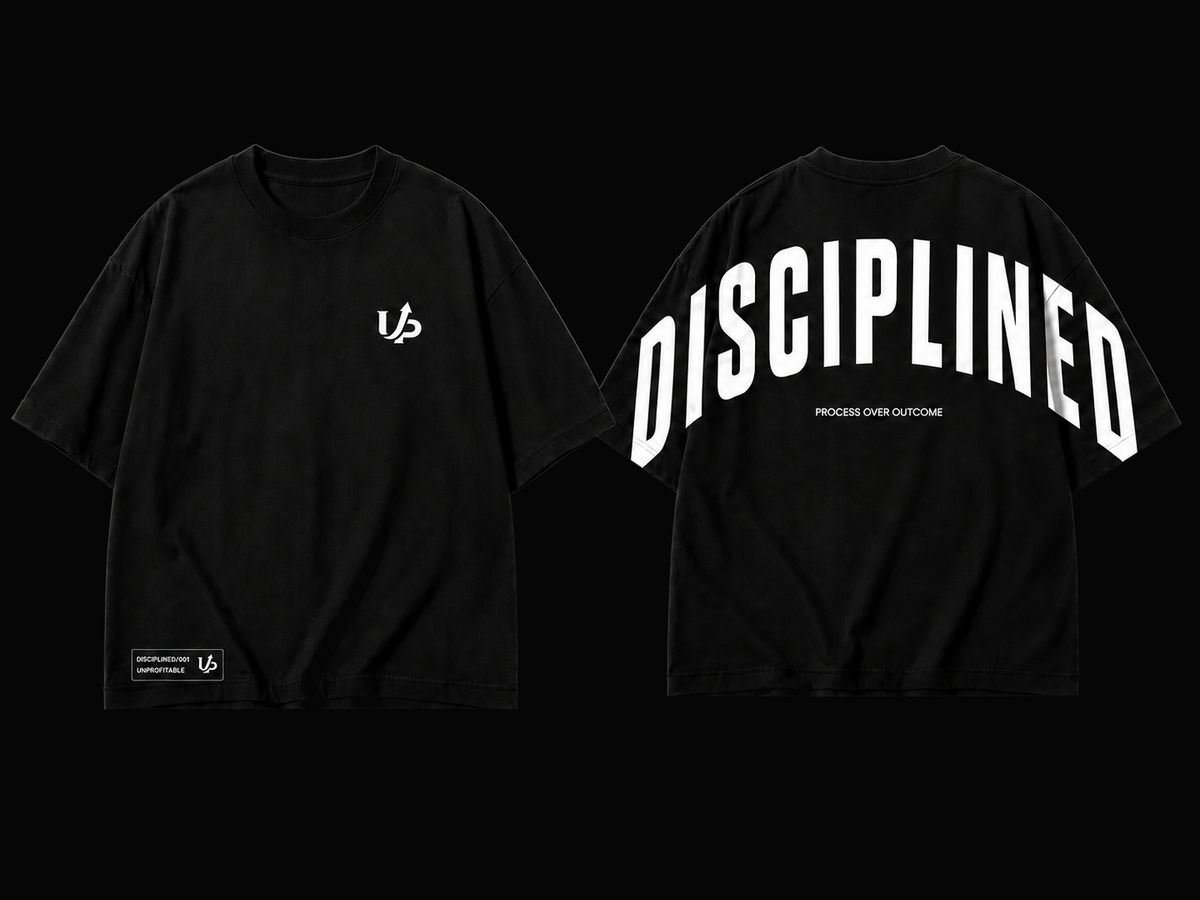 DISCIPLINED Oversized Tee ecommerce product card view